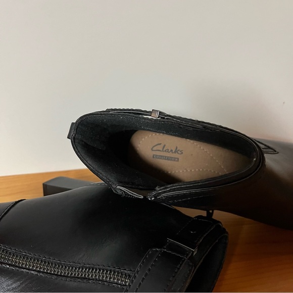 Clarks Women’s Kalea Gillian Ankle Boots Black, Size 9M, New - Picture 6 of 7